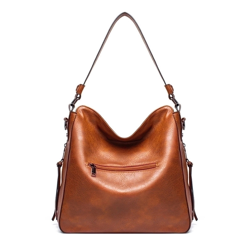 Women's Large All Seasons Pu Leather Fashion Tote Bag