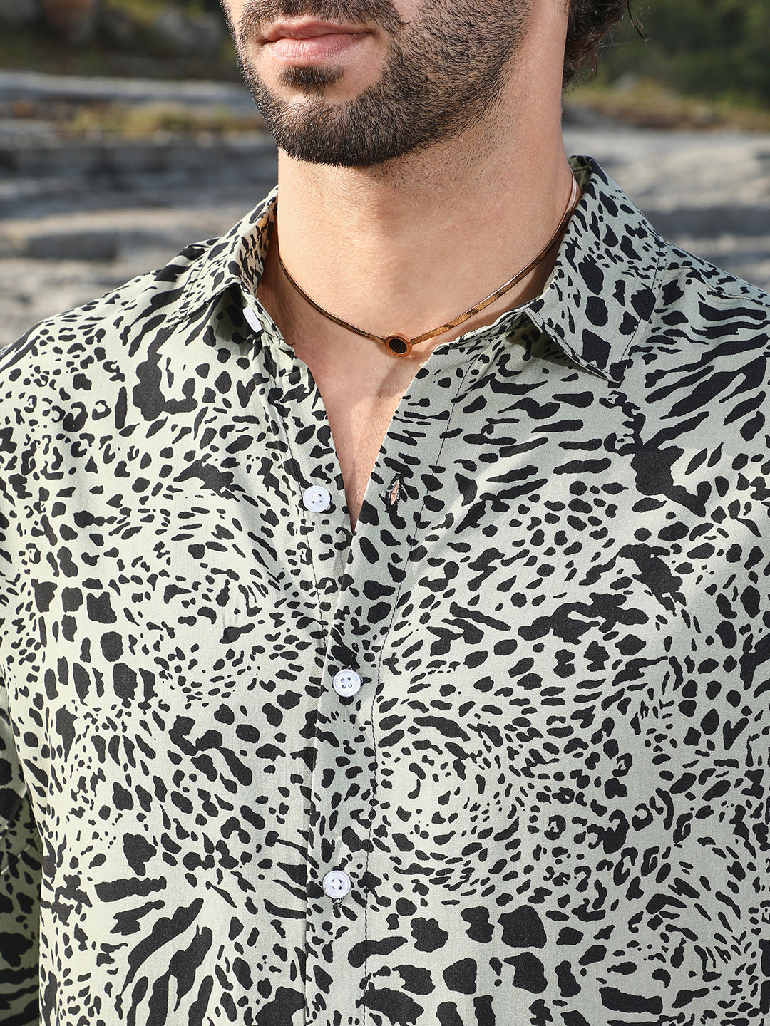 Leopard Imprint Shirt