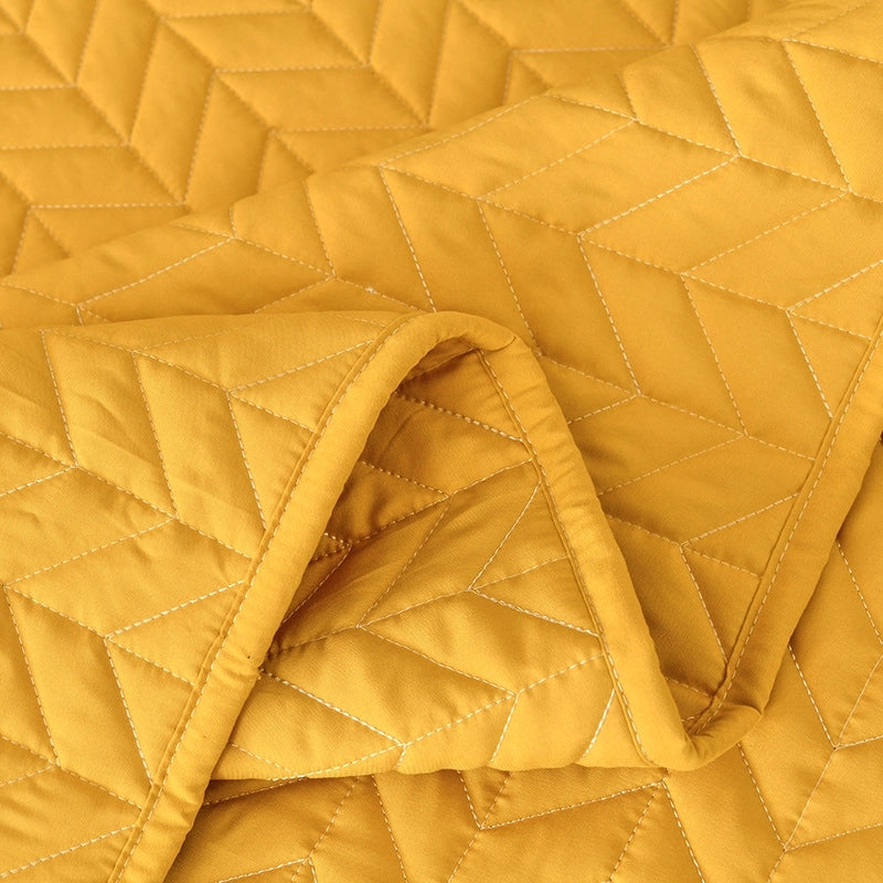 In Stock Exclusive For Pure Color Washed Cotton Bedspread Tatami Quilted Non-Slip Bed Sheet Three-Piece Set Tailstock Cover Blanket