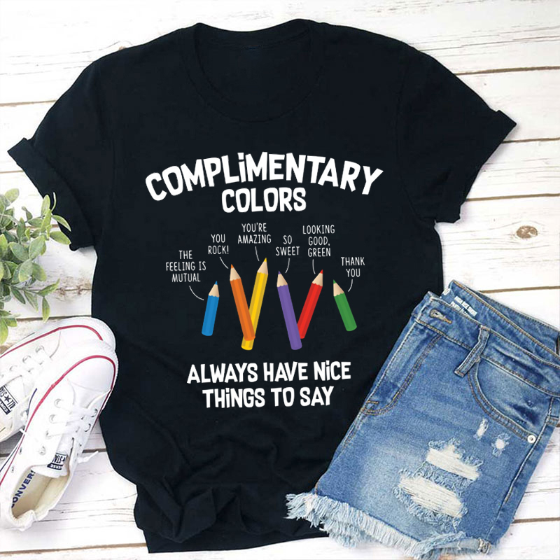 Complementary Colors Art Teacher T-Shirt