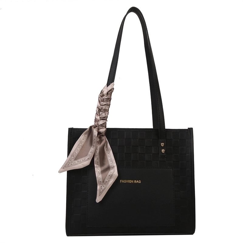 Women's Large All Seasons Pu Leather Fashion Tote Bag