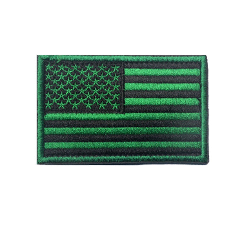 All Seasons Diagonal Cloth Woven Flag Bag Charms
