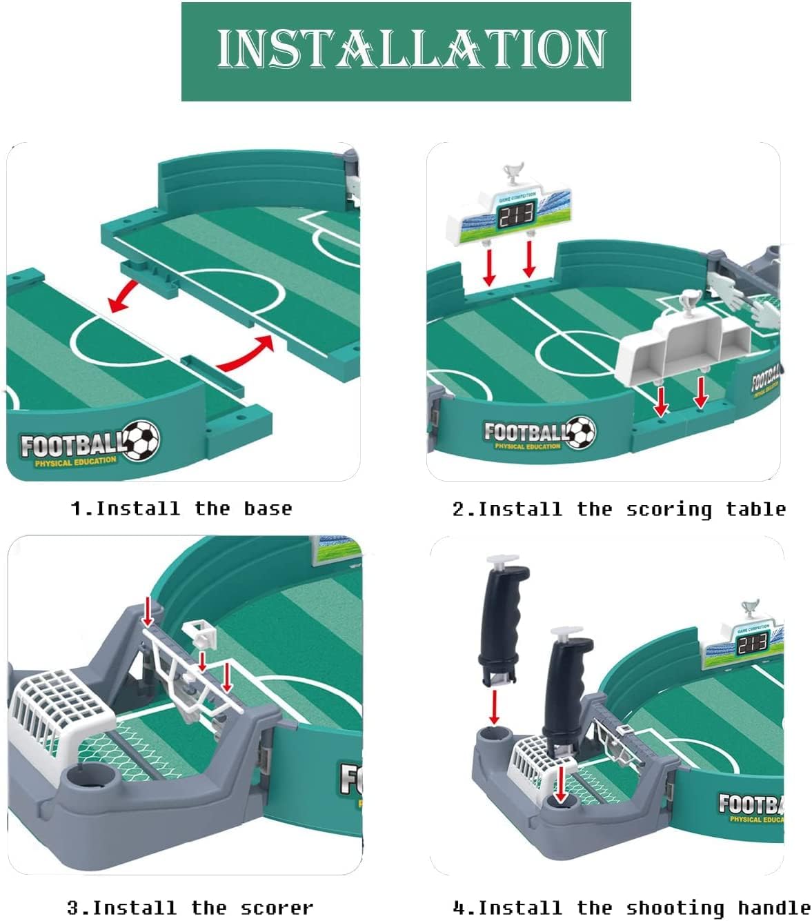 ⚽Mini Tabletop Soccer Game Desktop