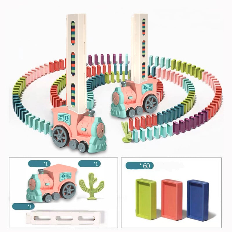 Best Gift🎁Automatic domino train