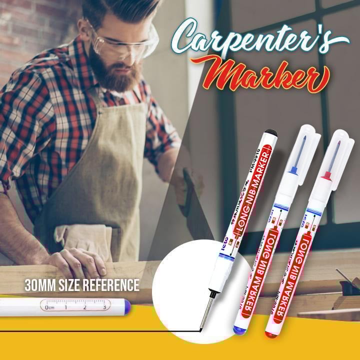 💥Hot Sales-49% OFF🔥Long Head Deep Hole Marker (3PCS/SET)