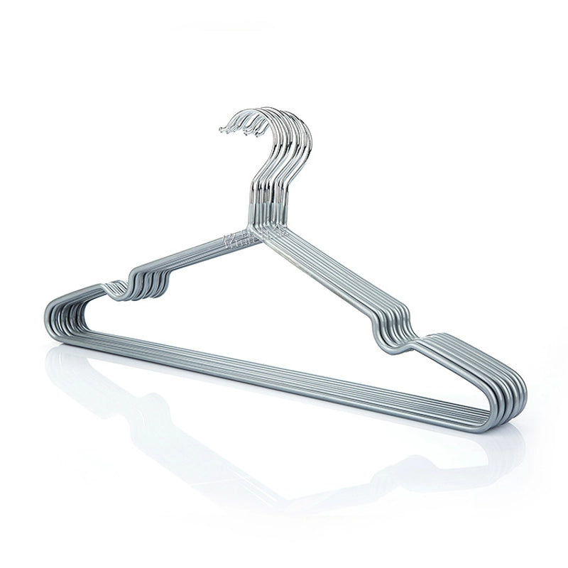 Ming Zhe Plastic Dip Clothes Hanger Household Non-slip Drying Clothes Hanger Bold Adult Drying Hanger Nano Groove Clothes Hanger Explosions