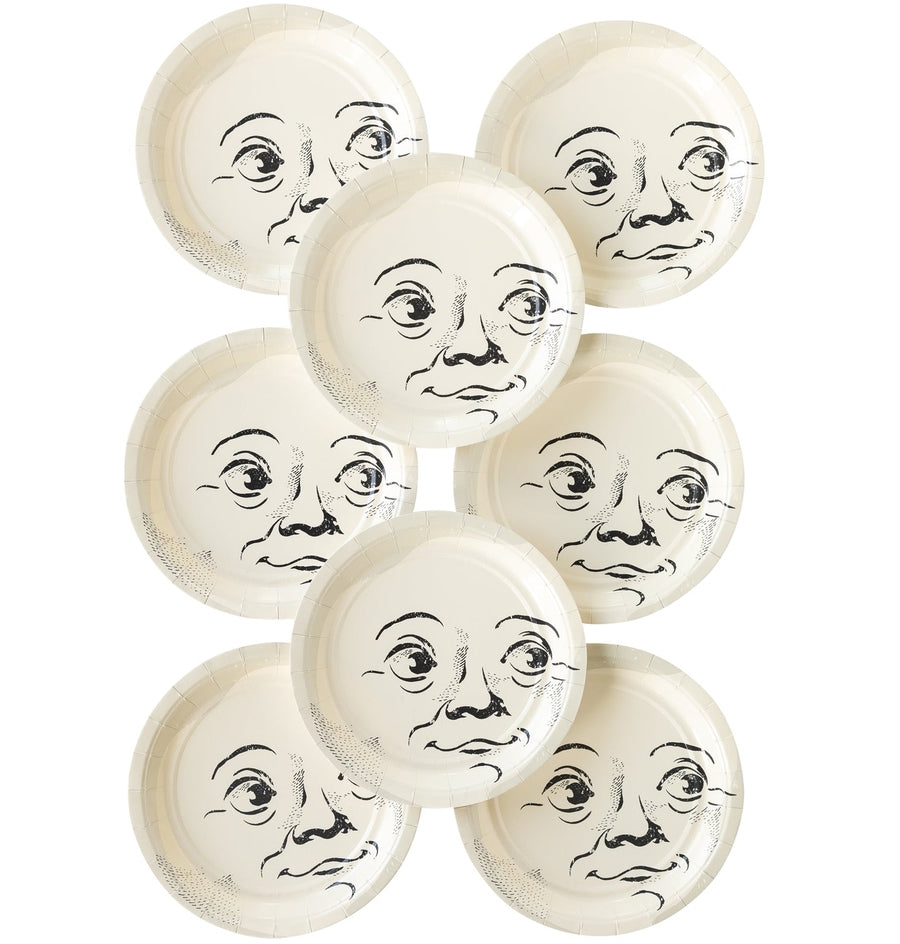 Man in the Moon Paper Party Plates