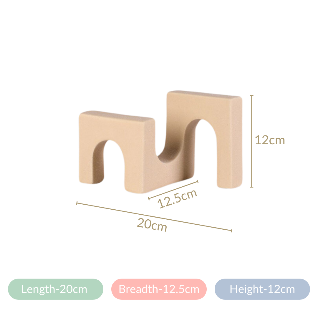 3D Architectural Design Arch Nordic Showpiece