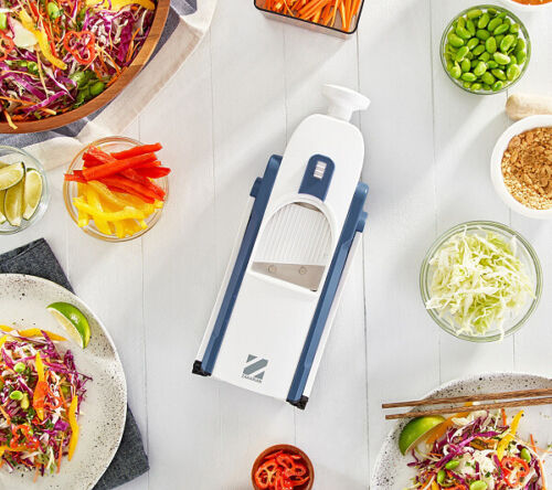 Brava Spring Slicer. Safe Slice Mandoline for Vegetables