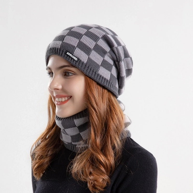 Women's Casual Solid Color Wool Cap