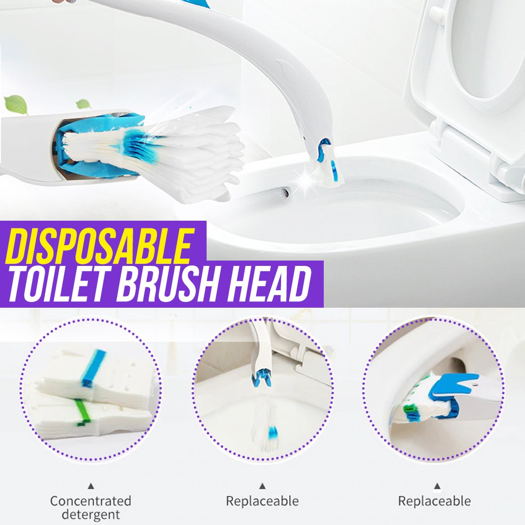 Disposable Replaceable Toilet Brush-Lemon scent