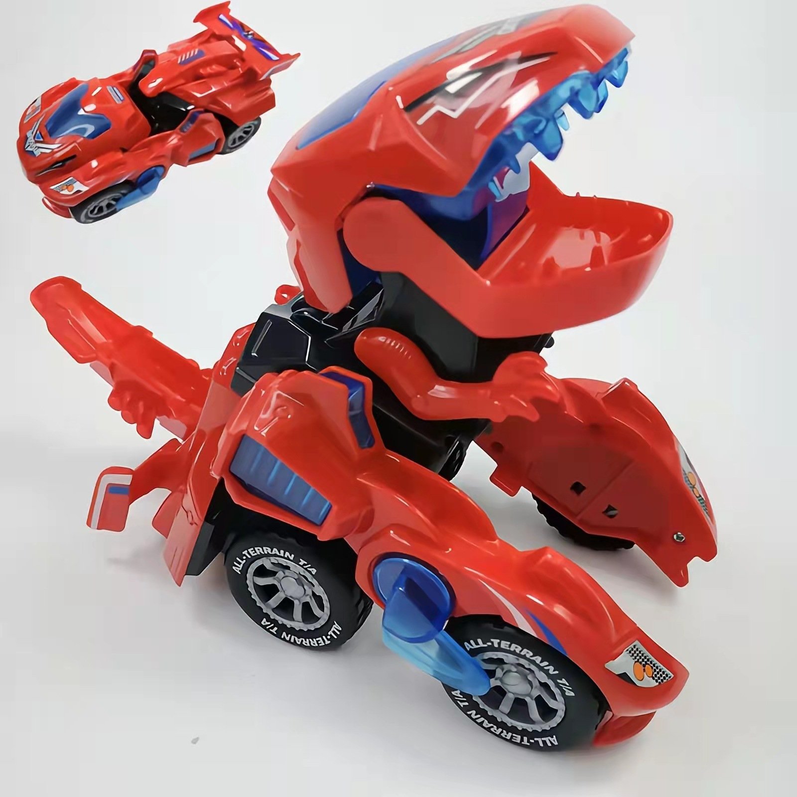 48% OFF 🔥Transforming Dinosaur LED Car✨