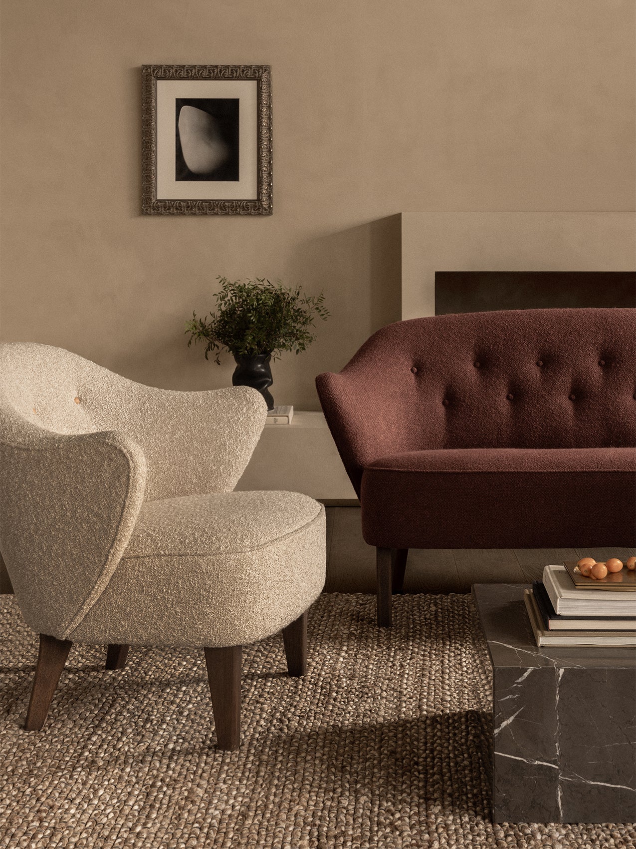 Ingeborg Sofa. Textile
