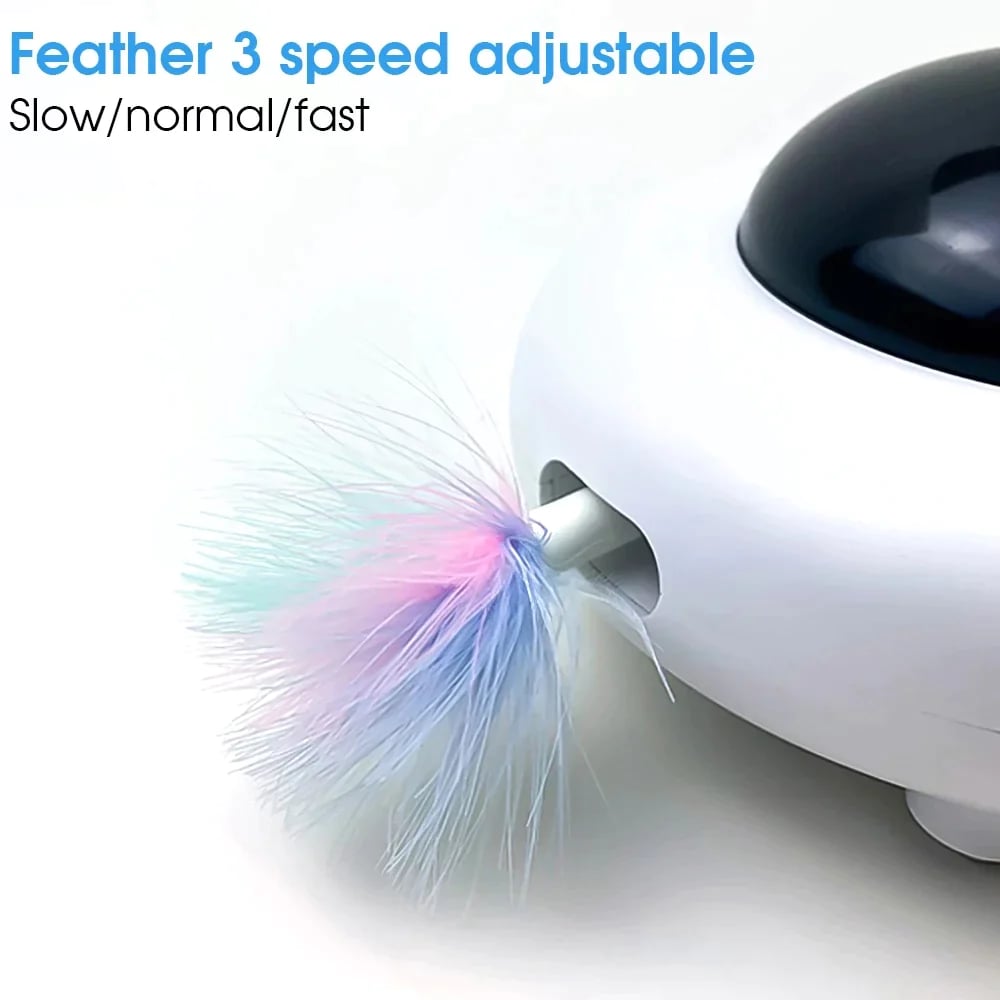 UFO Interactive Cat Toy- Sweeping robot