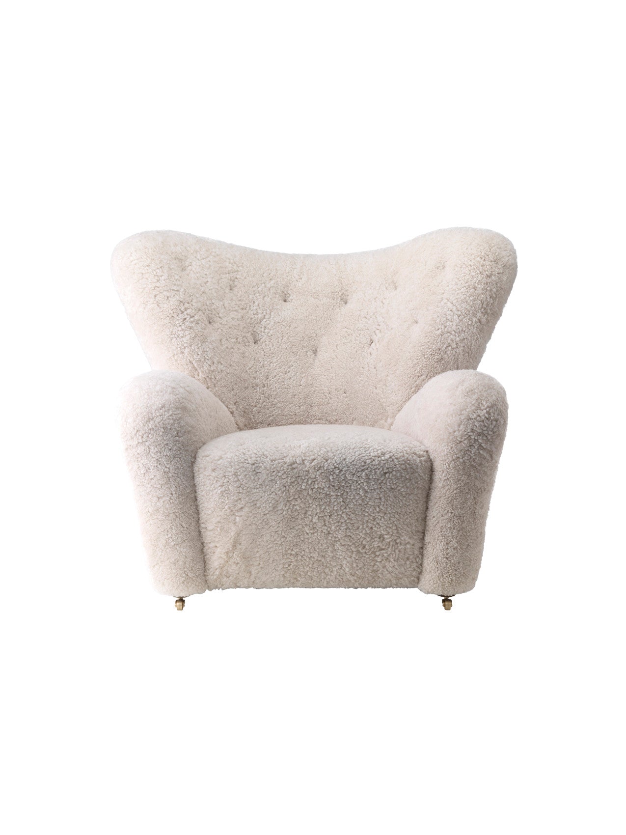 The Tired Man Lounge Chair. Sheepskin