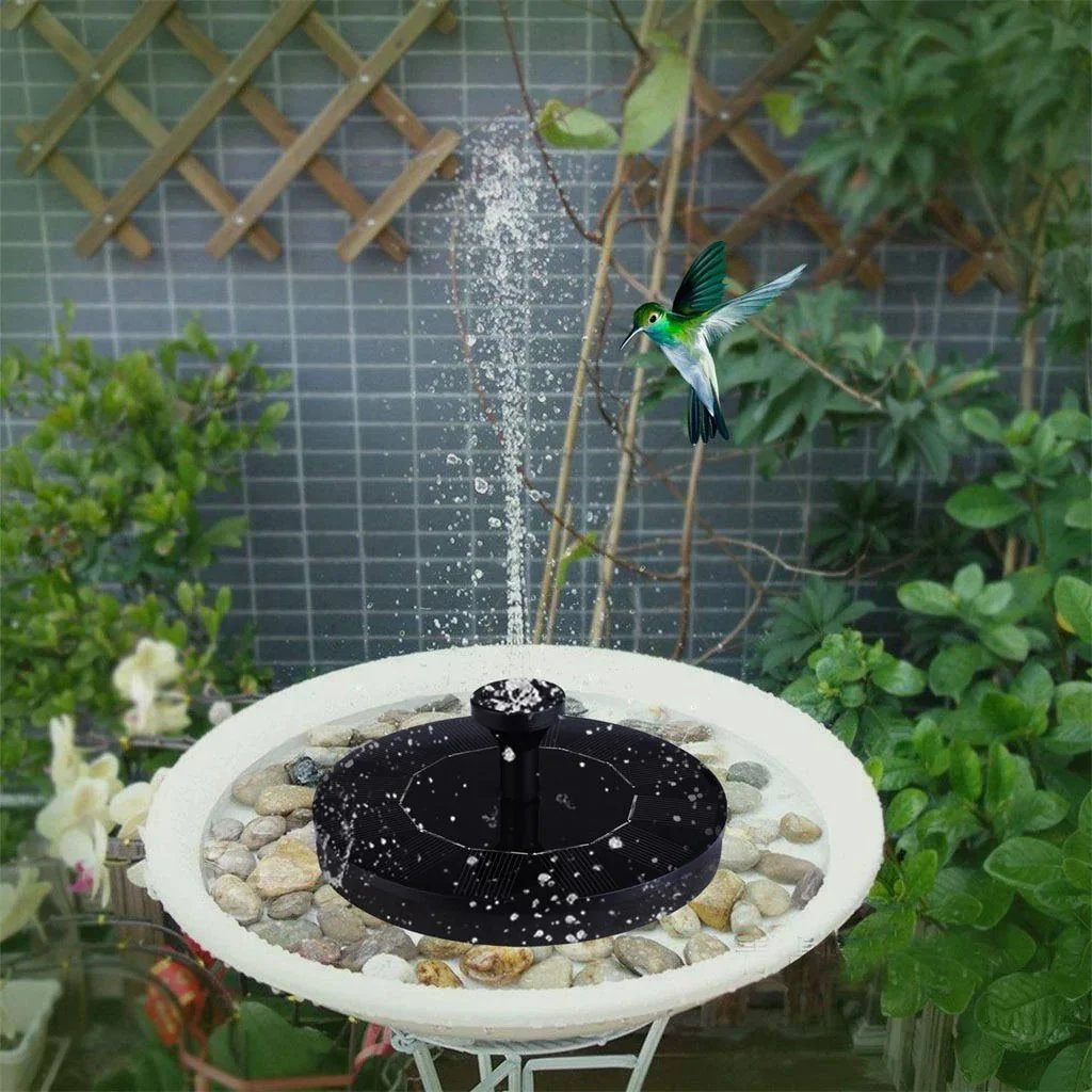 Solar-Powered Bird Fountain Kit