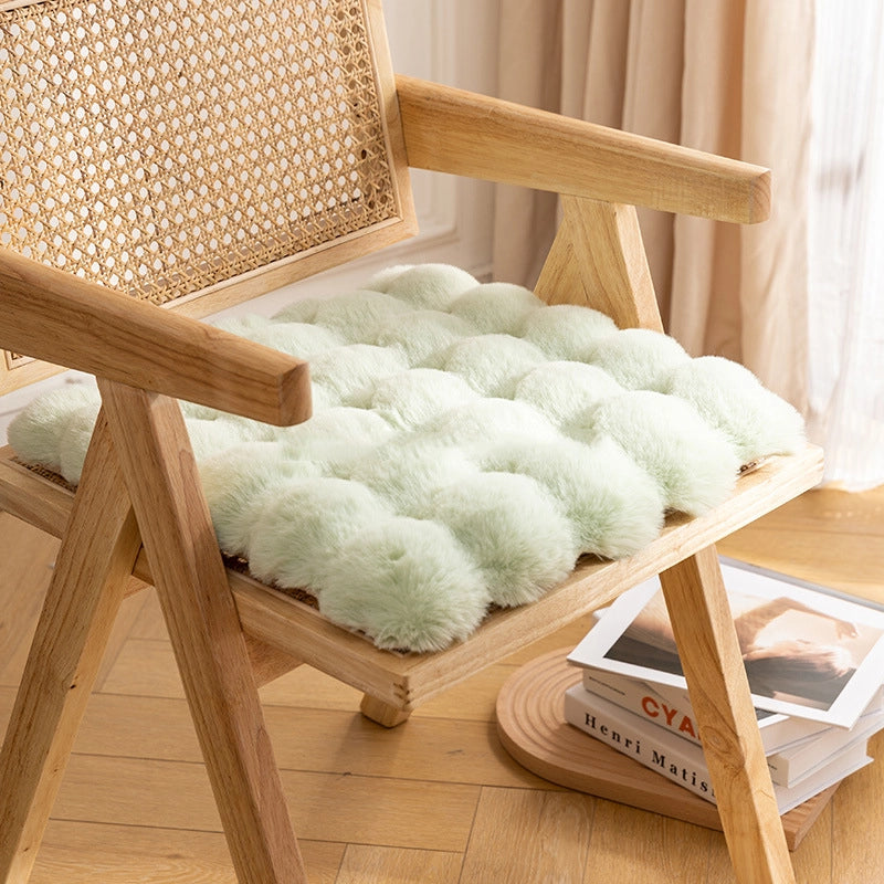 Cushion Plush Chair Cushion Office Long-sitting Butt Cushion Dining Chair Stool Cushion Seat Cushion Chair Cushion