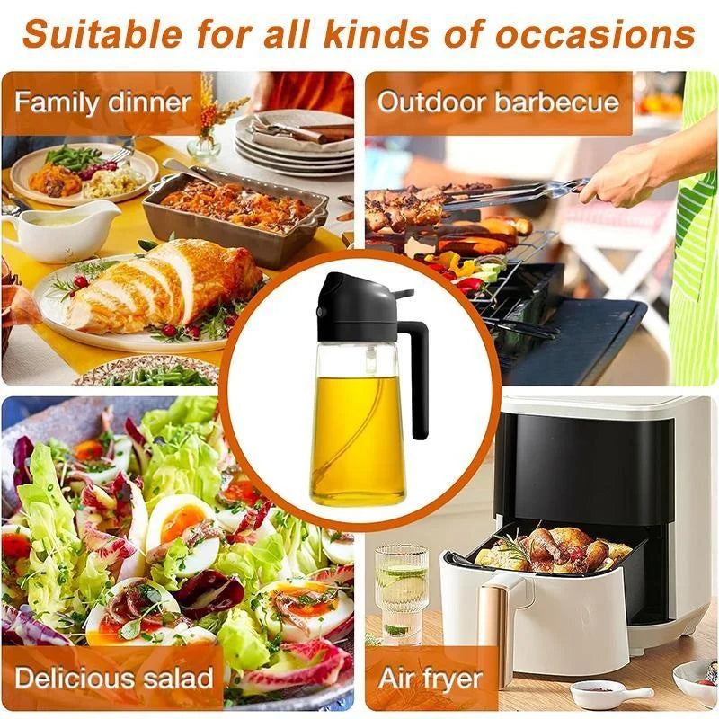 Oil Spray Oil Bottle Dispenser. Kitchen Gadgets.