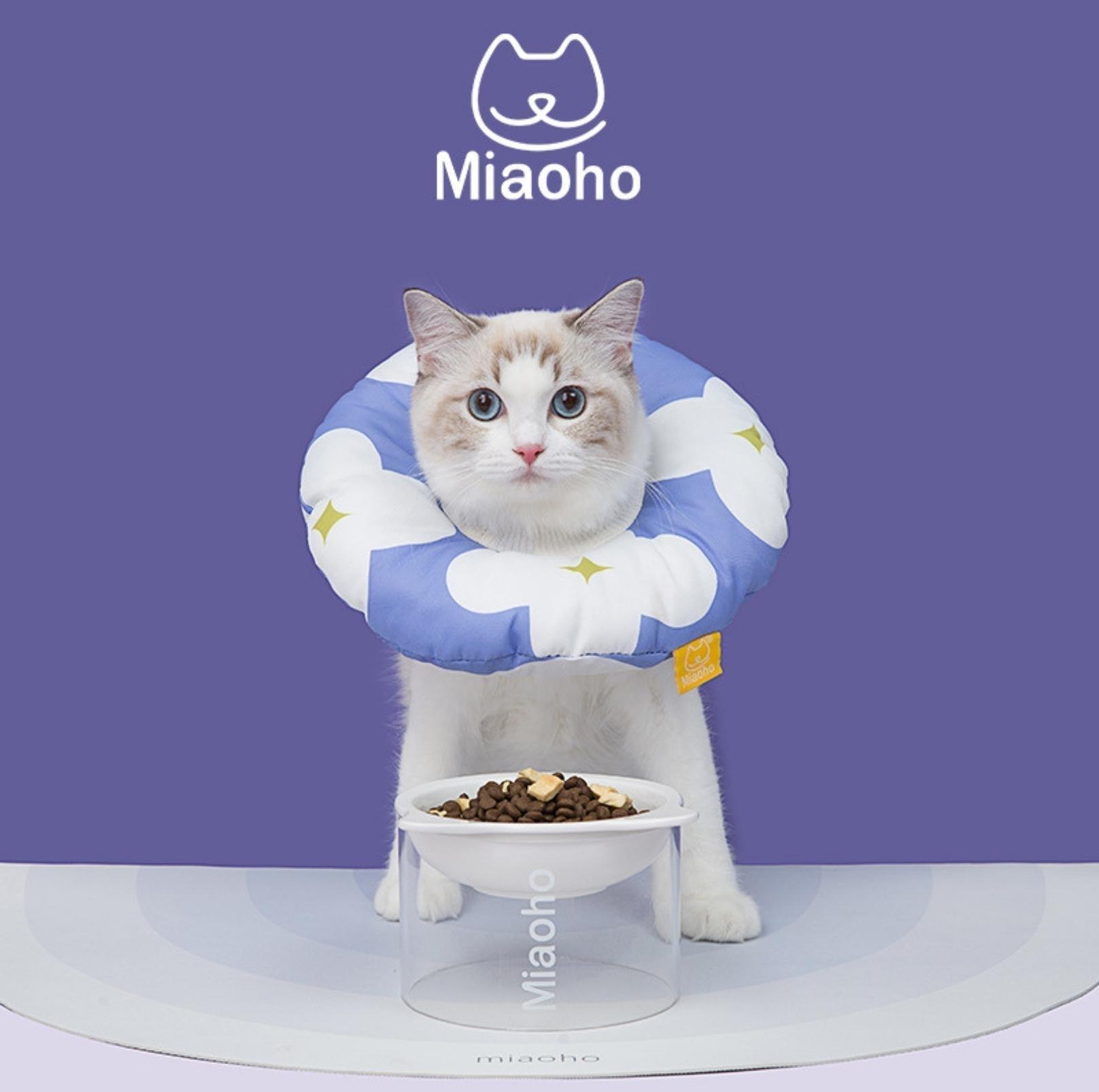 Miaoho Flower Pattern Water-Proof Pet Recovery Collar