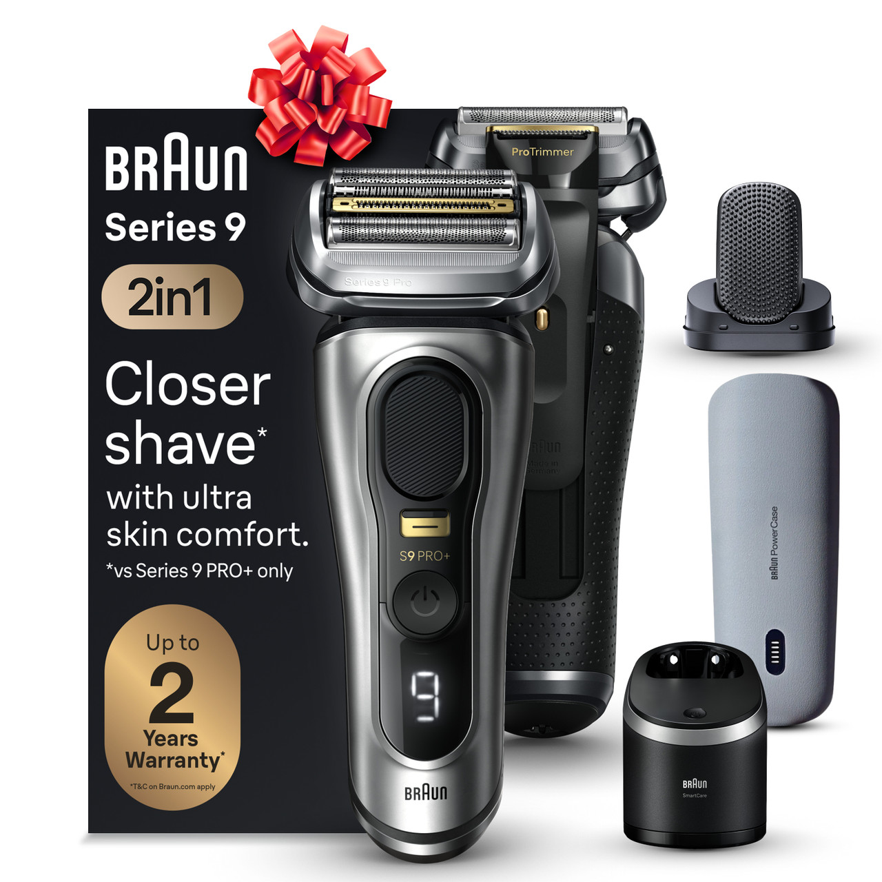 Black Friday Limited Offer🖤Buy 1 Get 1 Free🎁Braun Series 9 PRO+ Electric Shaver for Men