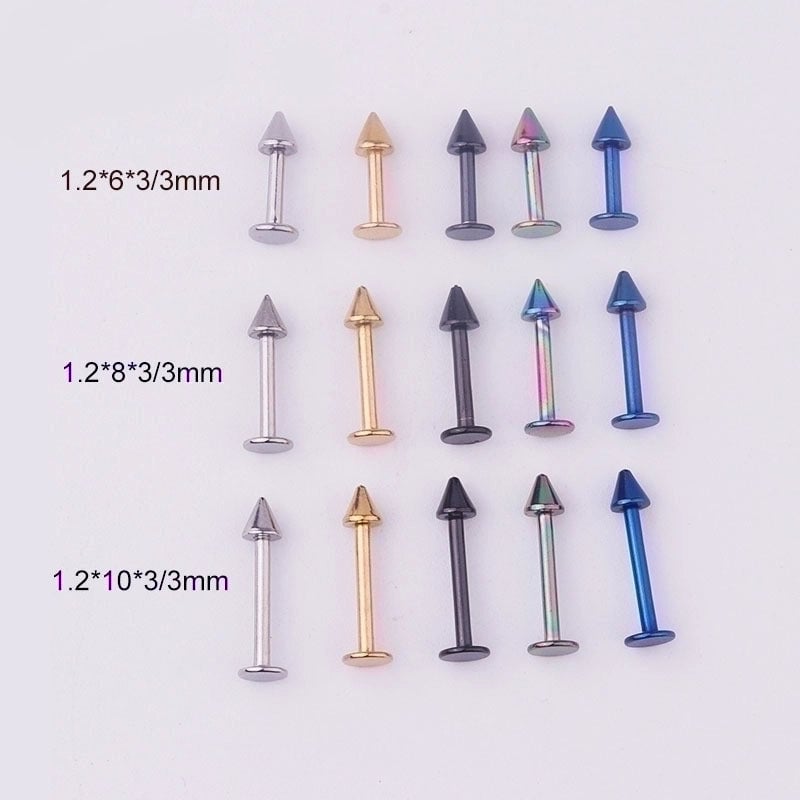 Ear Cartilage Rings & Studs Fashion Geometric 316 Stainless Steel  Plating