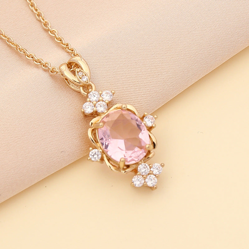 Women Minimalist Droplet Metal Necklaces