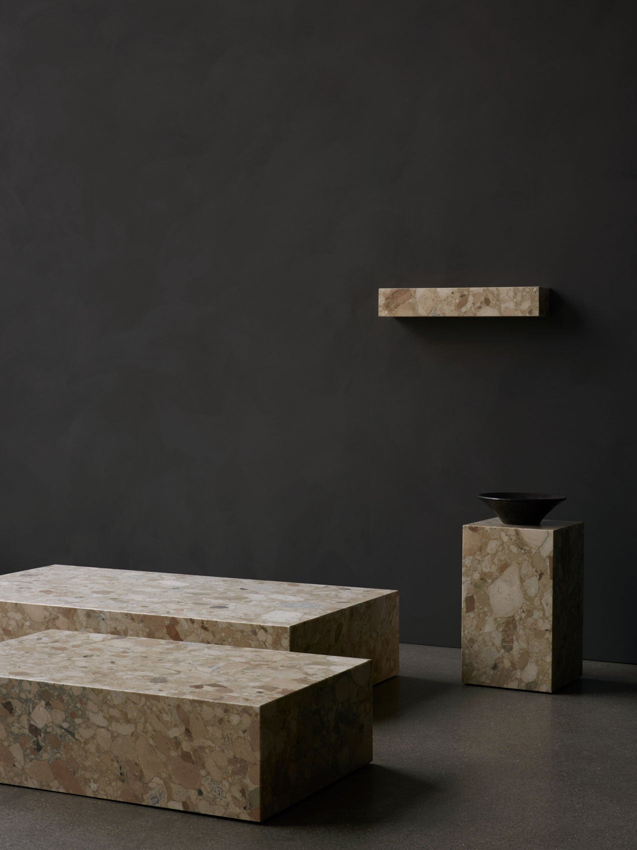 Marble Plinth. Low