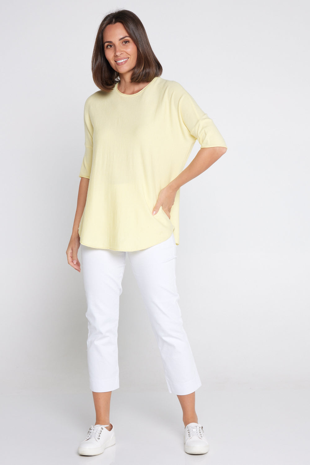 Jarrah Summer Knit - Lemon