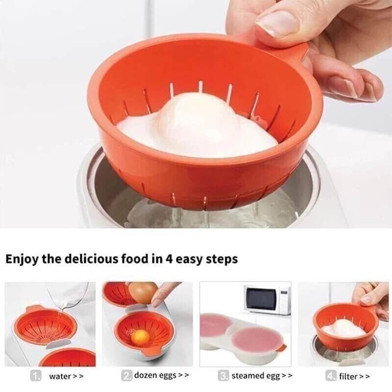 NEW YEAR HOT SALE--43% OFF🔥🔥-- Draining Egg Boiler--(BUY 2 GET 1 FREE NOW)