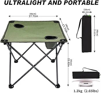 Folding Camping Table. Outdoor Mini Folding