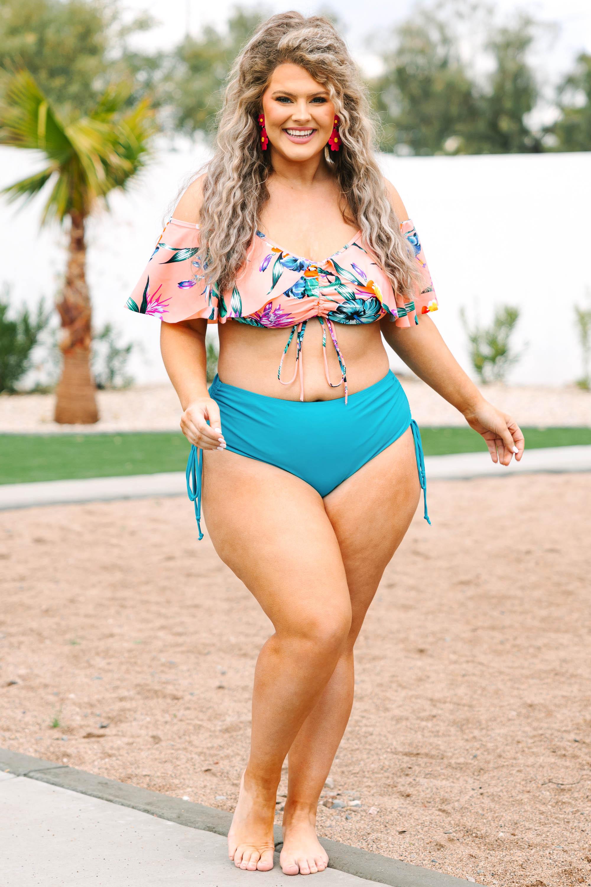 Let's Find Paradise Swim Bottom. Teal