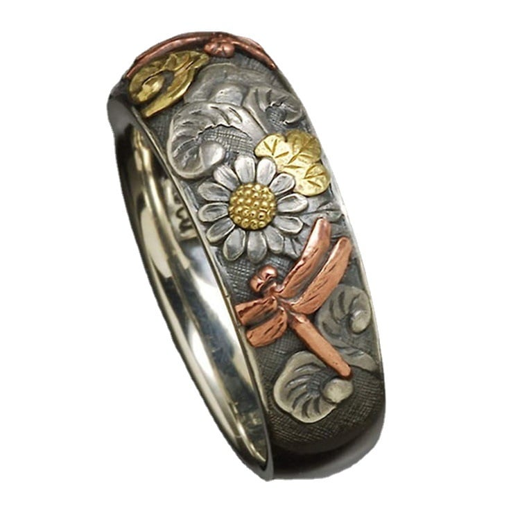 Vintage Sunflower Ring