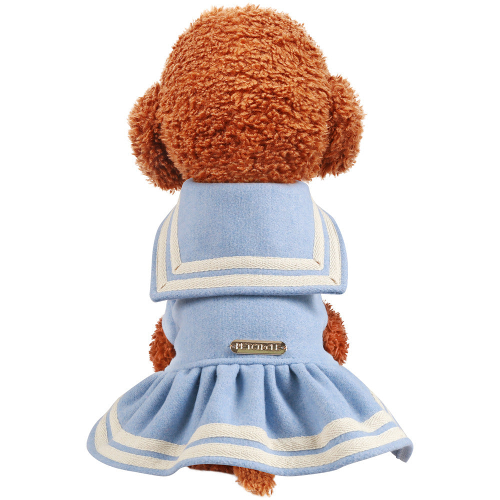 Cape Design Dog Cat Dress Coat