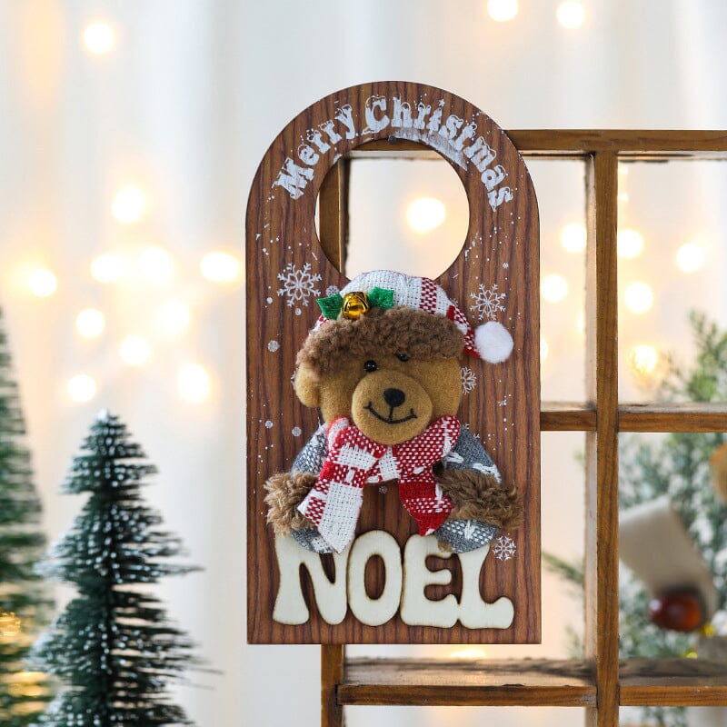 Personalized And Creative Christmas Doorknob Ornament