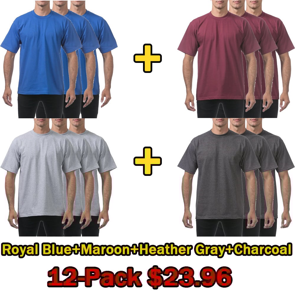 ⚡Last Day Clearance - Men's Heavyweight Cotton Short Sleeve Crew Neck T-Shirt