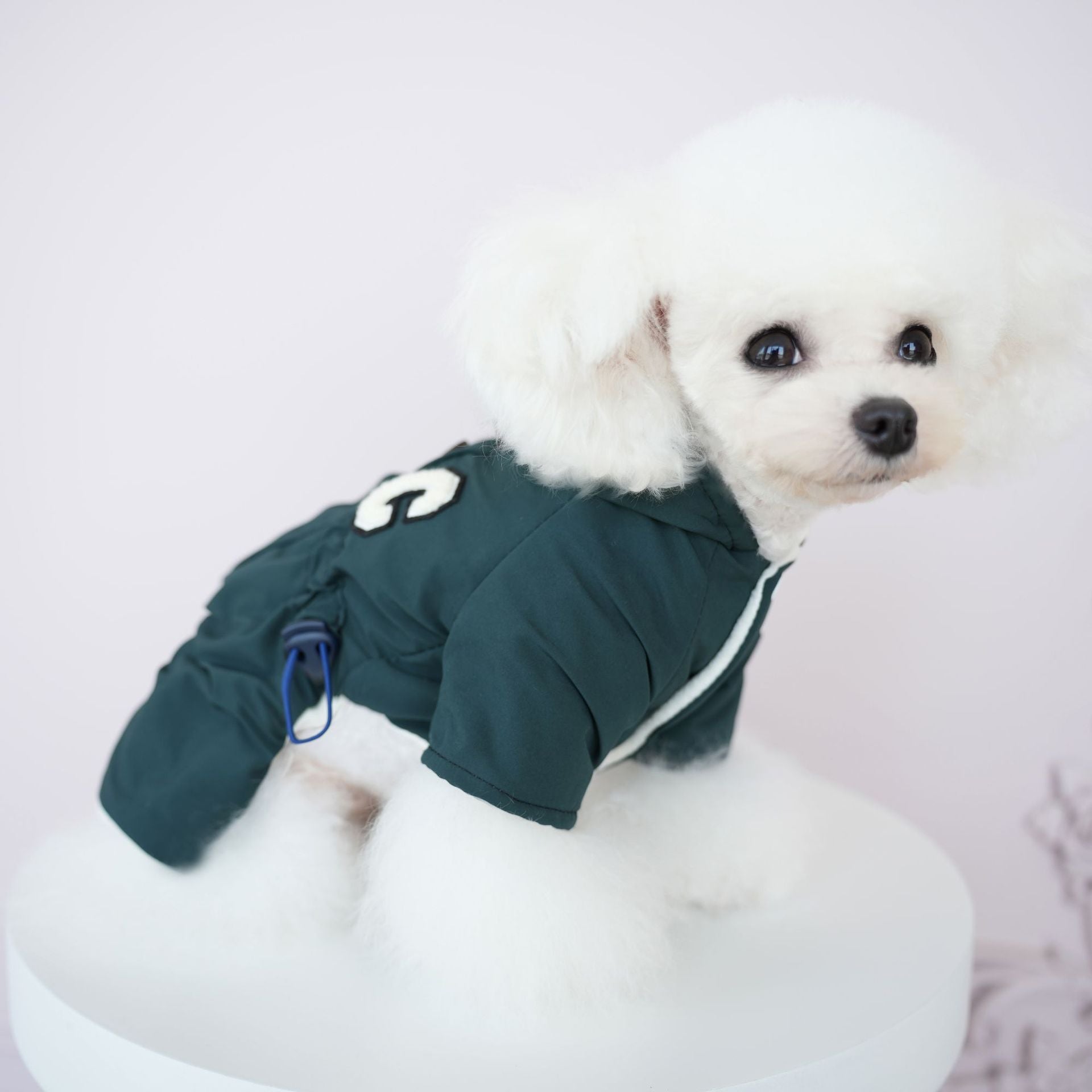 Warm Fleece Casual Dog Cat Hooded Jumpsuits