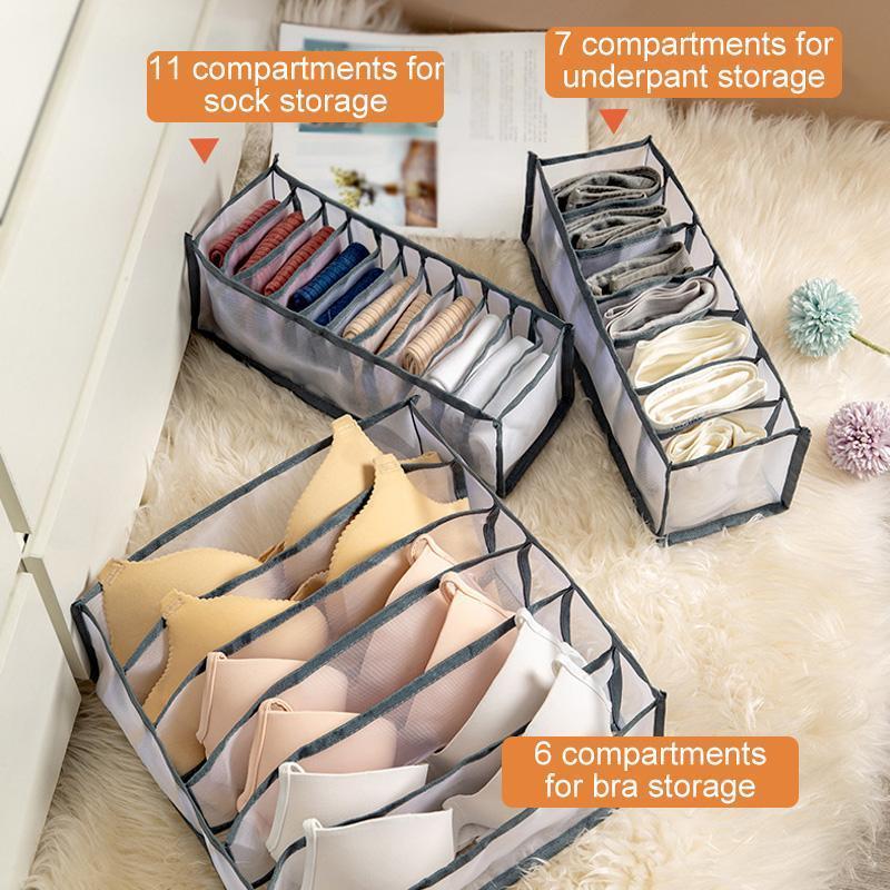 Tendaisy Underwear Storage Compartment Box