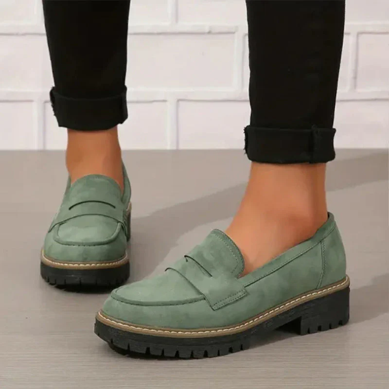 💥Hot Sales-49% OFF🌿Women's Comfortable Chunky Slip On Platform Loafers