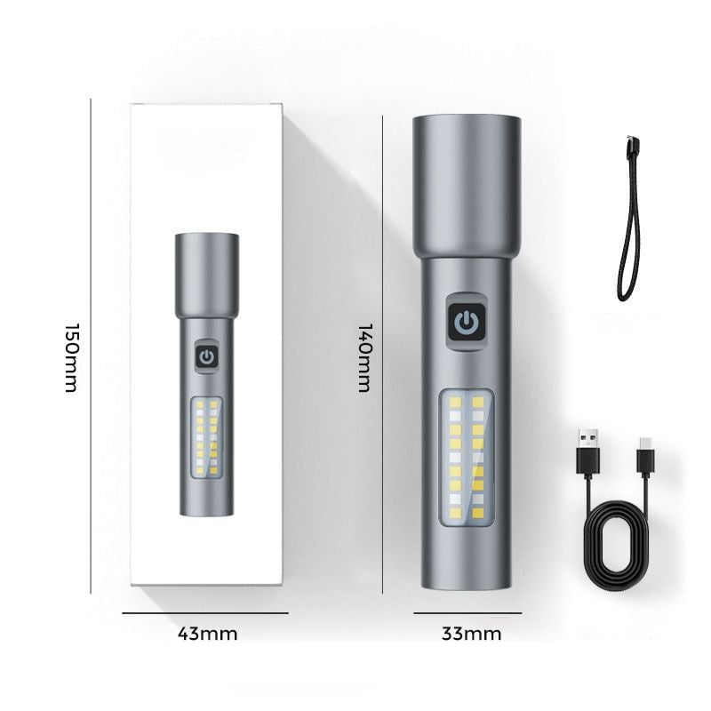 🔥Buy 2 Get 1 Free🔥Ultra-Bright Zoomable Flashlight