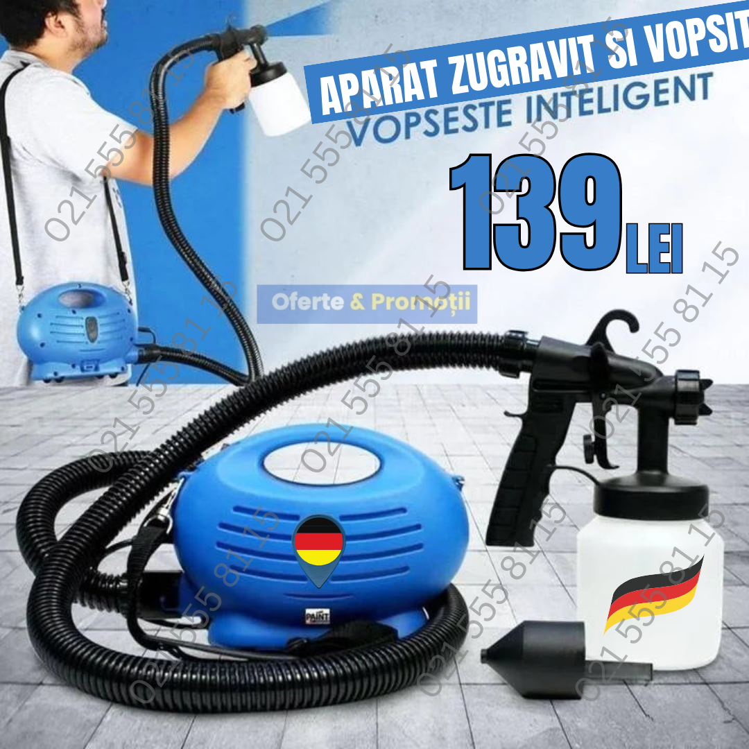 Aparat de vopsit si zugravit.cel mai eficient mod de a vopsi