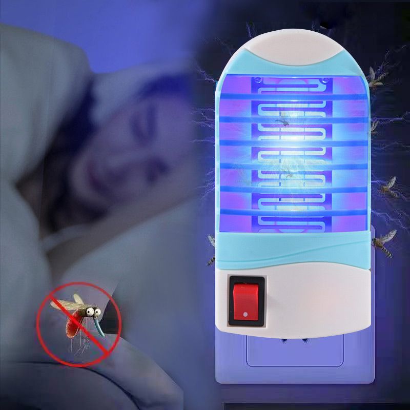 🔥Hot Sale🔥LED Blue Light Trap Household Mosquito Killer Lamp