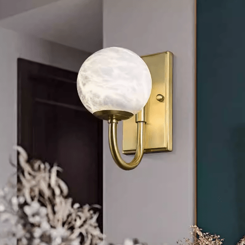 Dorelle | Alabaster Wall Light