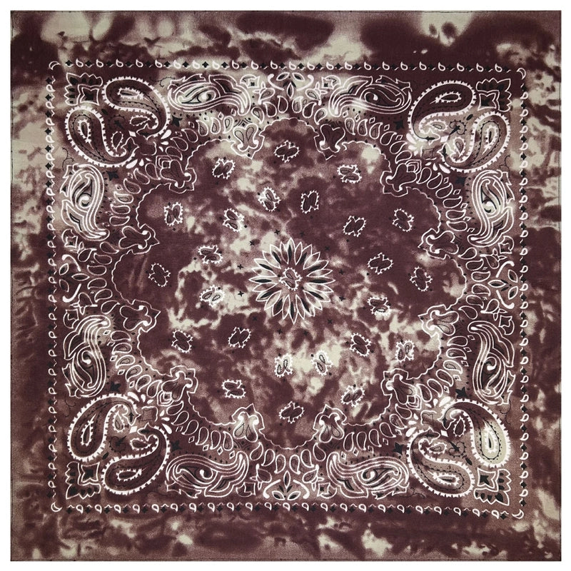 Unisex Hip-Hop Tie Dye Polyester Kerchief