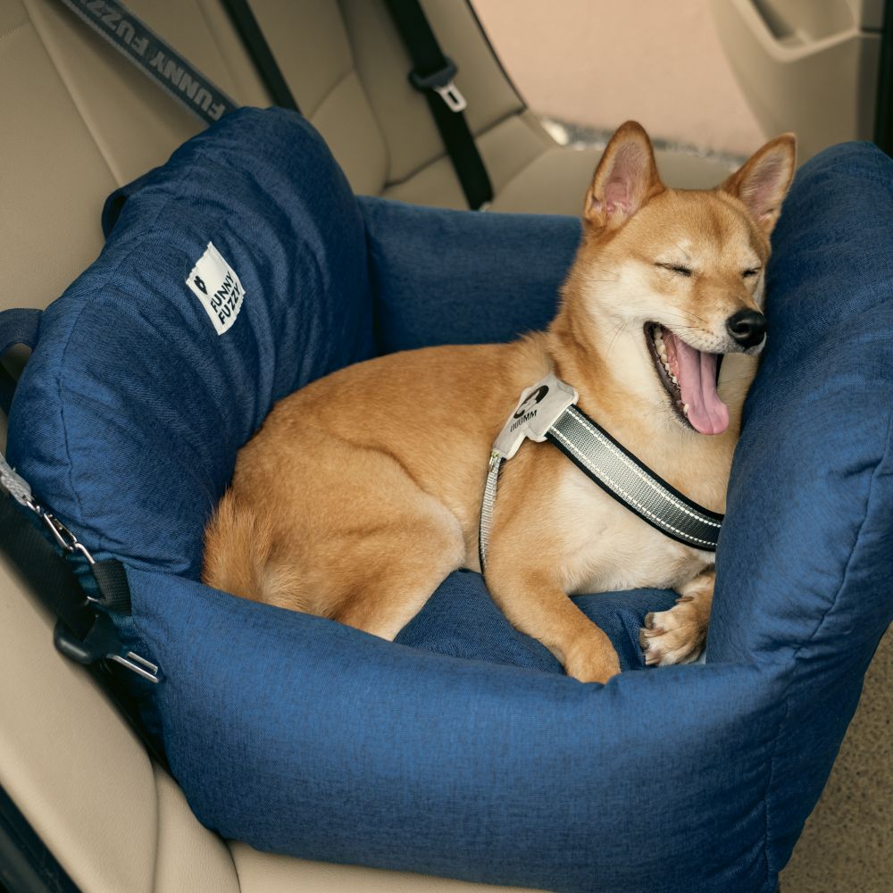 Dog Car Seat Bed - First Class Travel Bundle