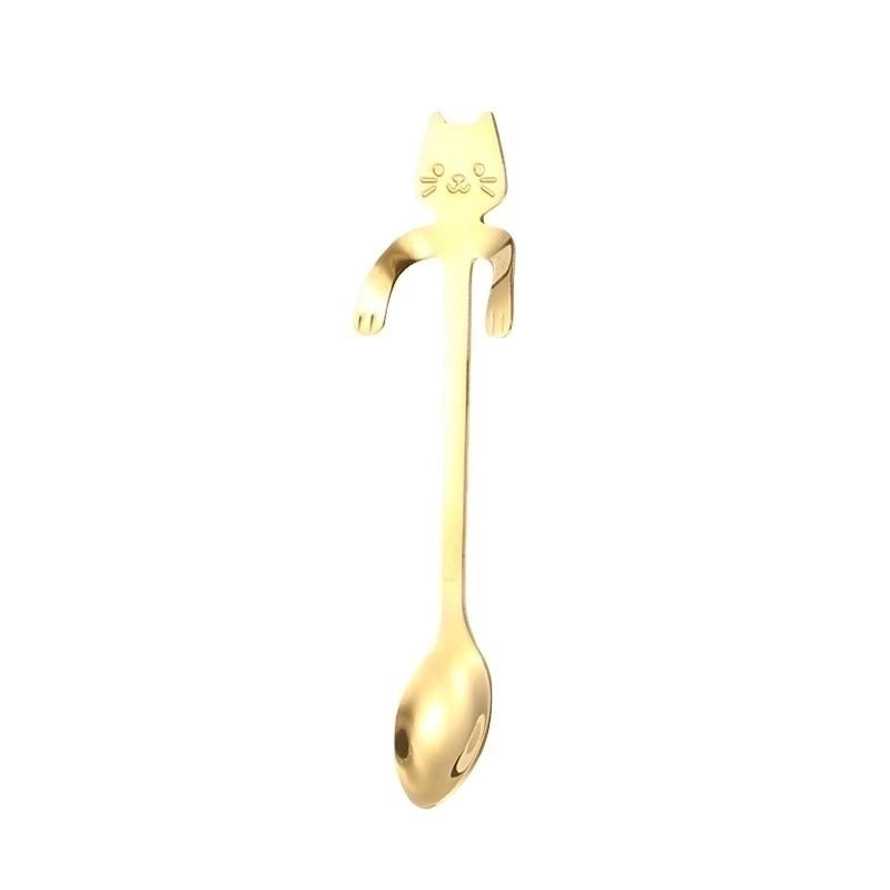 Cute Cartoon Stainless Steel Spoon 1 Piece
