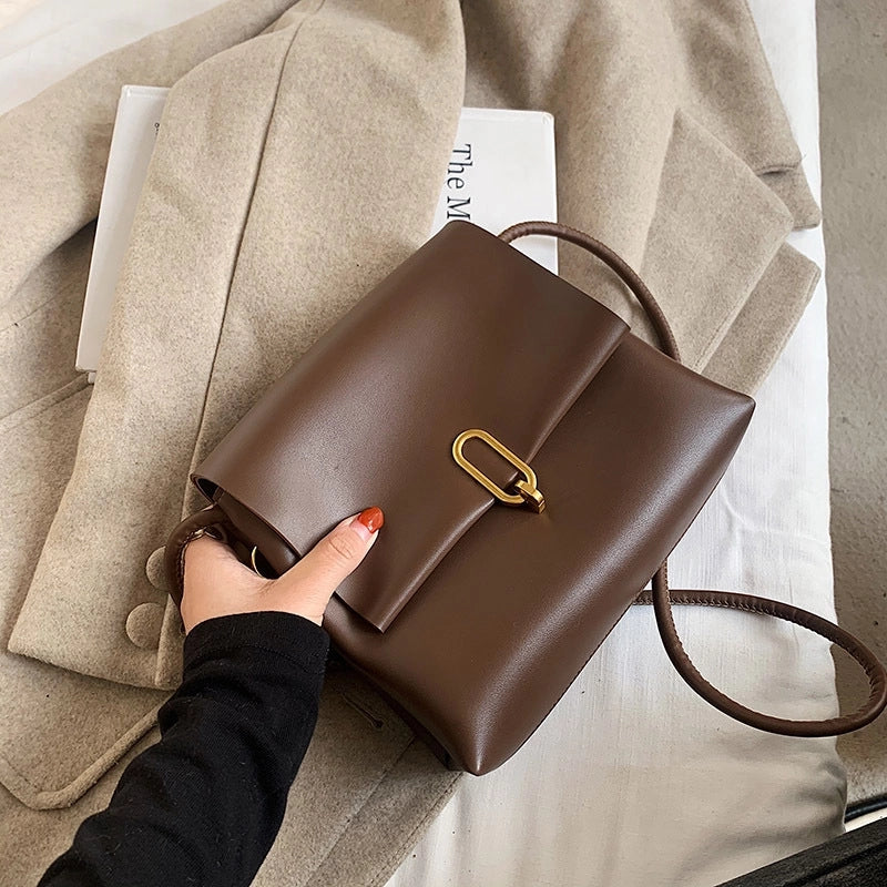 Women's Small All Seasons Pu Leather Streetwear Shoulder Bag