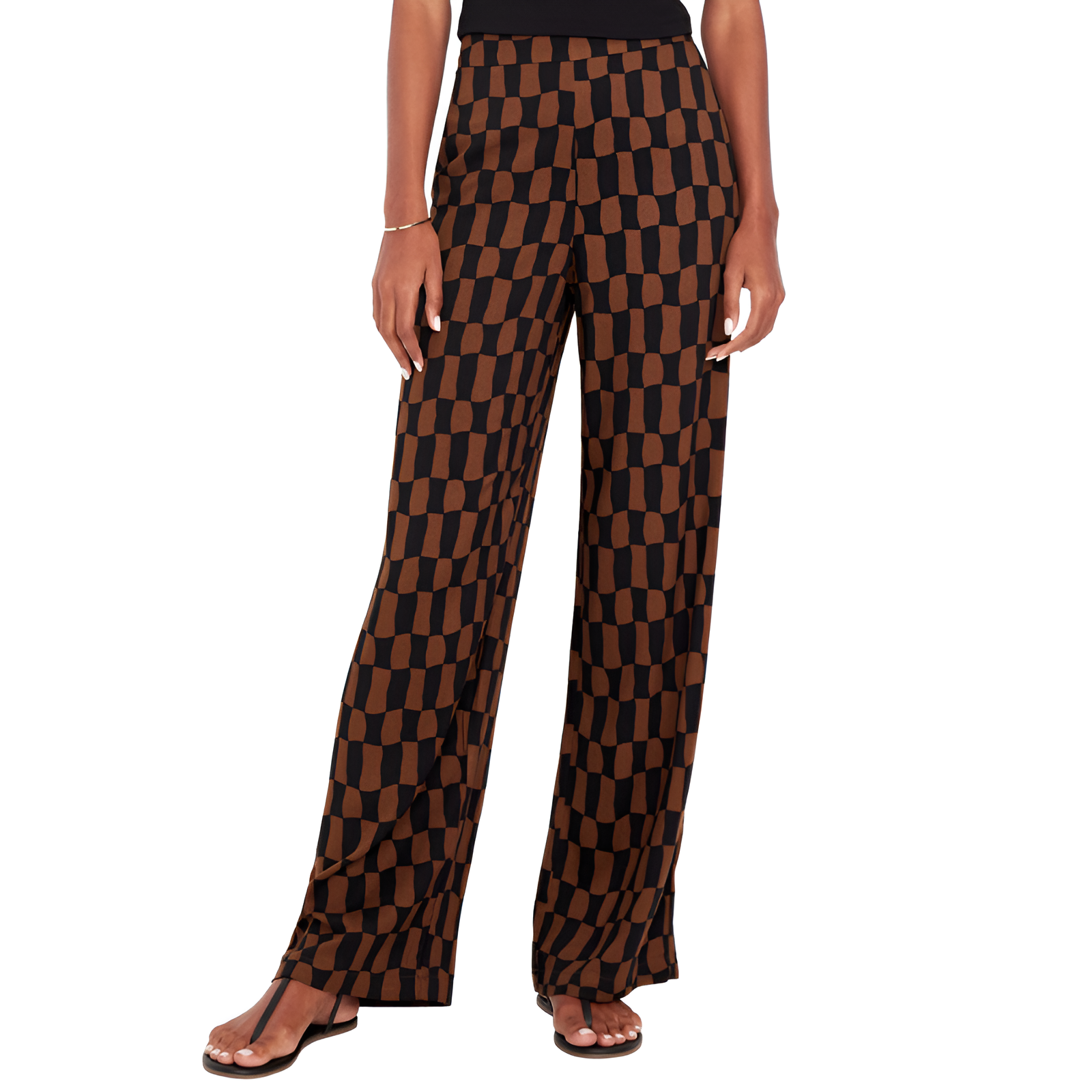 High Waisted Playa Wide Leg Pants