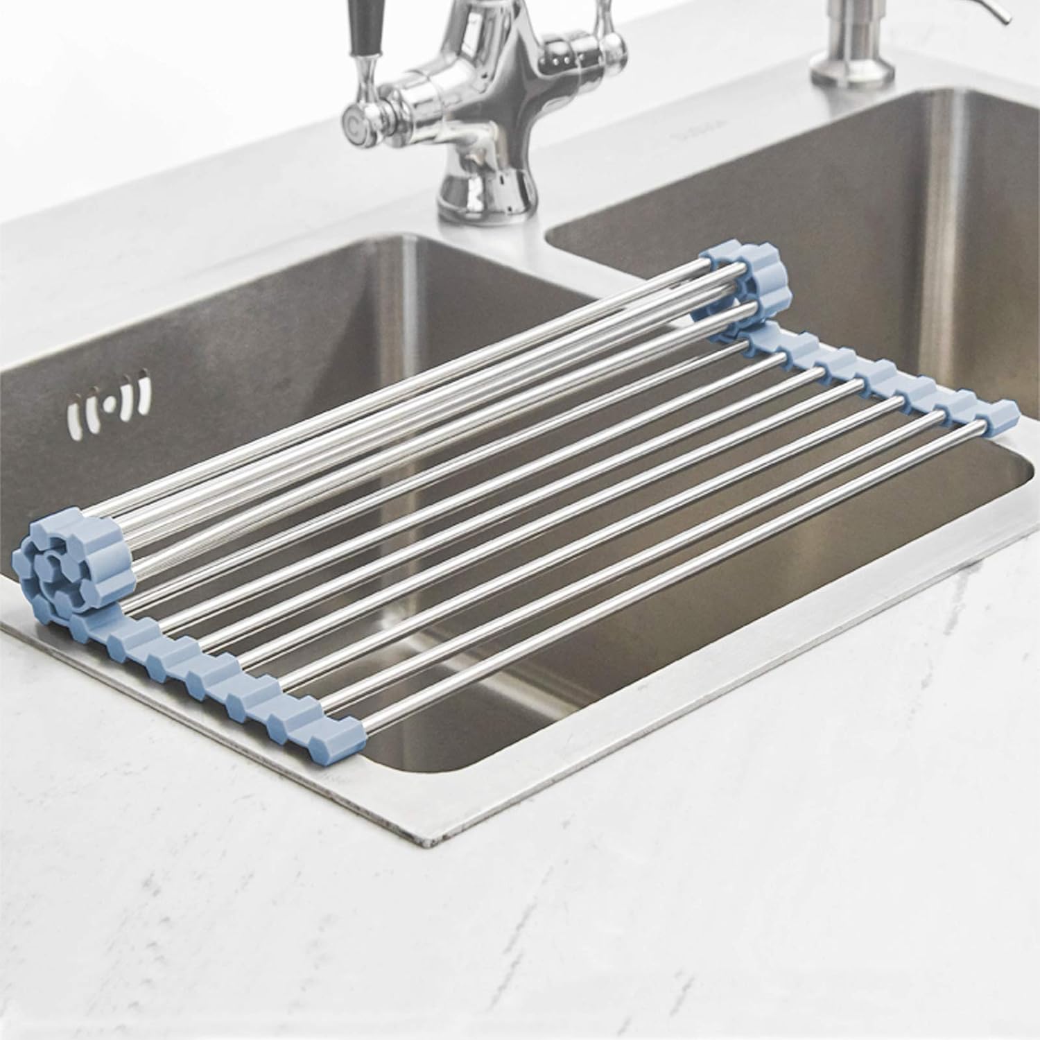 Over The Sink Dish Drying Rack. Roll Up Dish Drying Rack Kitchen Sink Rack