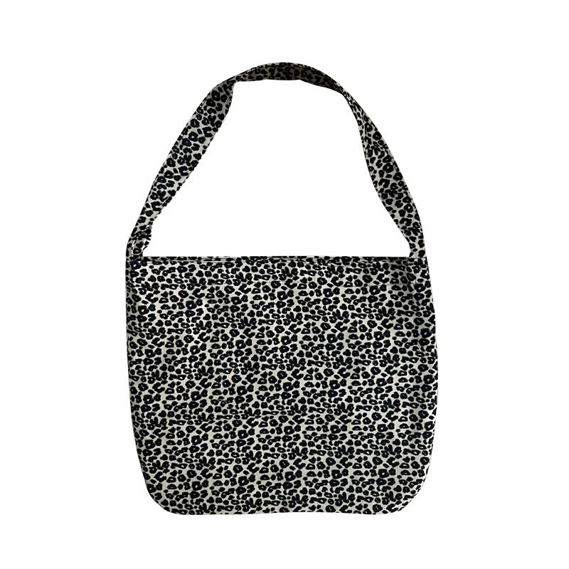 Women's Medium Plush Color Block Streetwear Square Open Shoulder Bag