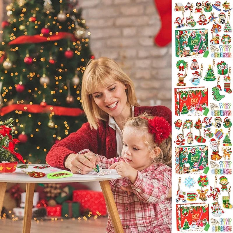 Christmas Diamond Painting Sticker Kit